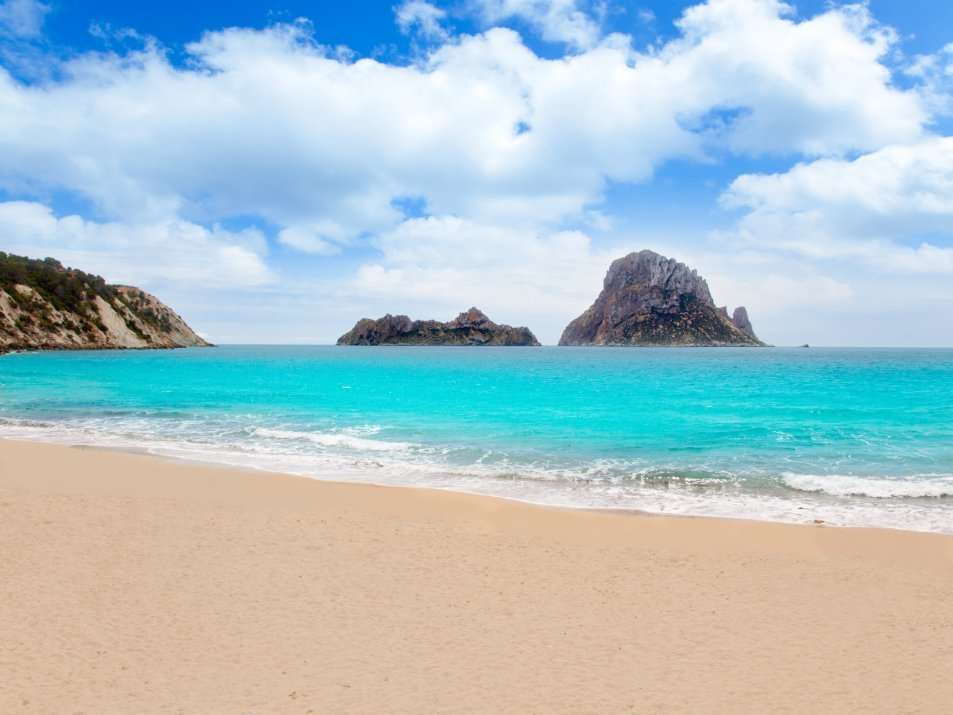 Es Vedra mooie natuur Ibiza