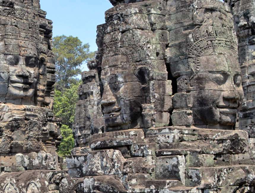 Bayon in Angkor Wat