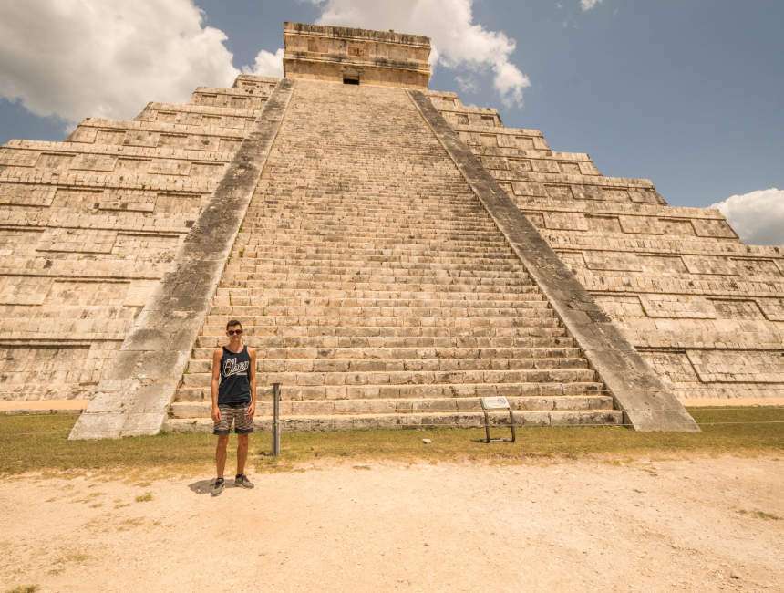 chichen itza beklimmen
