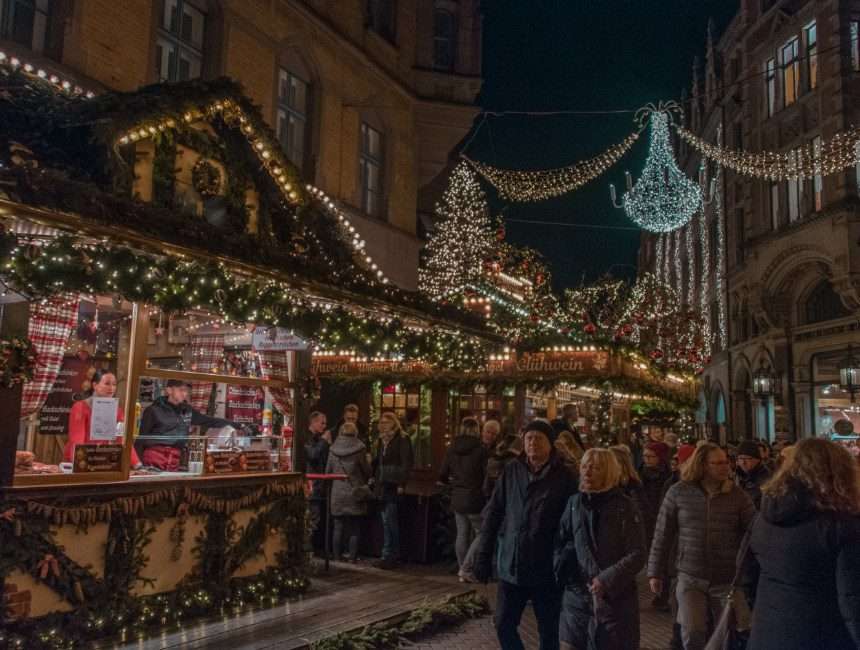 traditionele kerstmarkt Hannover