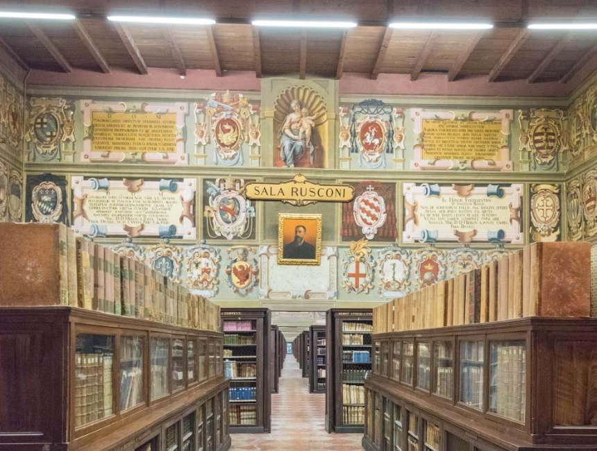 dingen om te doen in Bologna Biblioteca comunale dell'Archiginnasio