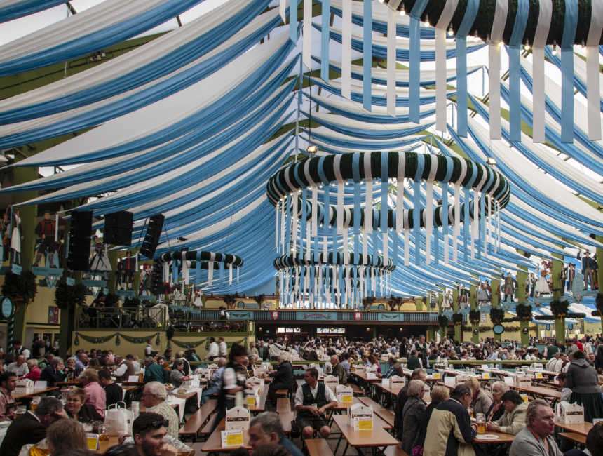 Ochsenbraterei tent oktoberfest