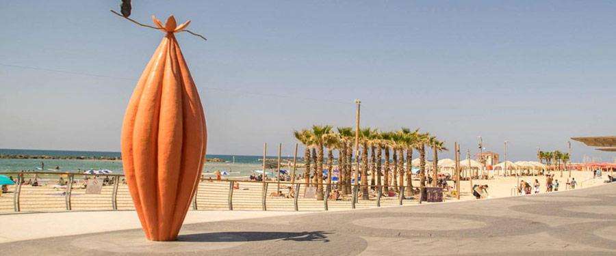 De dijk van Tel Aviv.