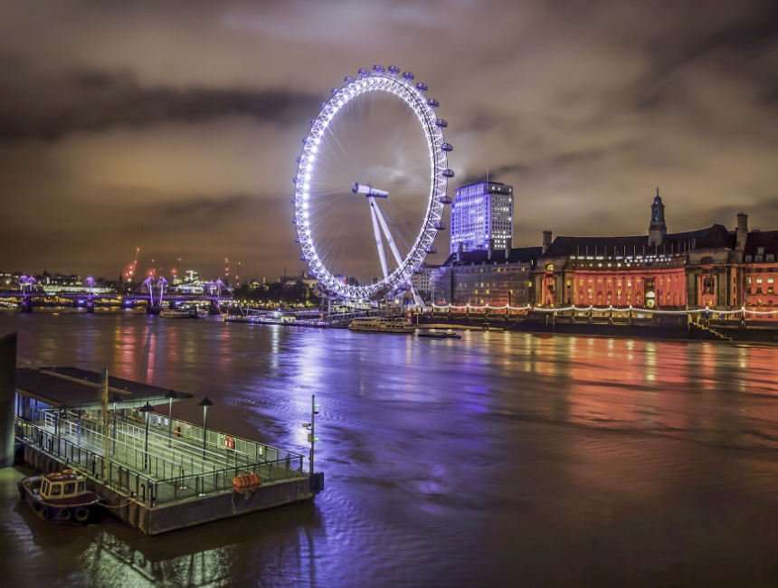 vliegen naar Londen