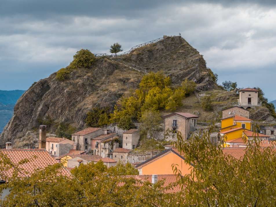 Sasso di Castalda Basilicata Italië