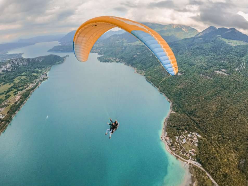 bezienswaardigheden Annecy parapente