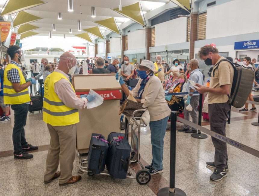 corona virus repatrieringsvlucht