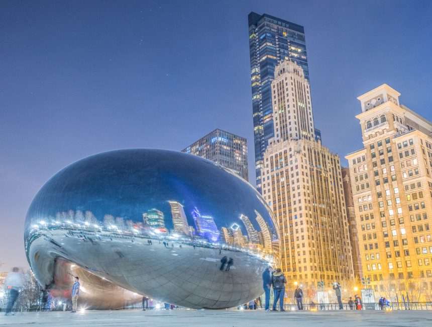 dingen om te doen in Chicago Cloud Gate