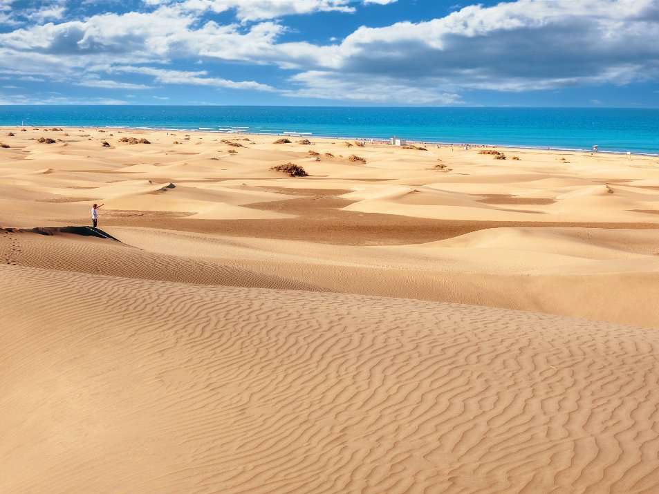 duinen van maspalomas stranden gran canaria