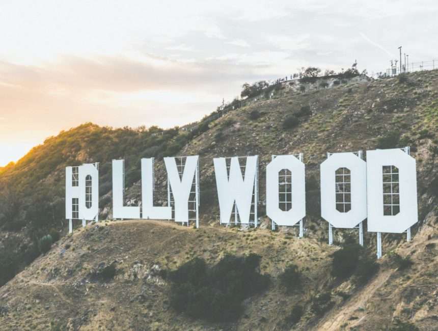 Hollywood letters Los Angeles