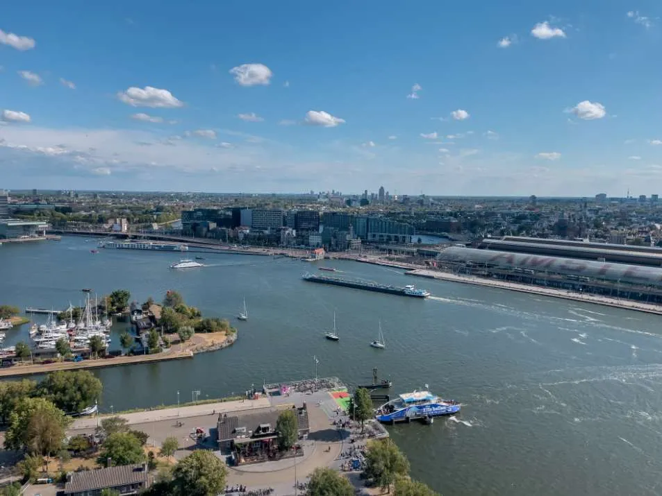 Amsterdam Lookout uitzicht