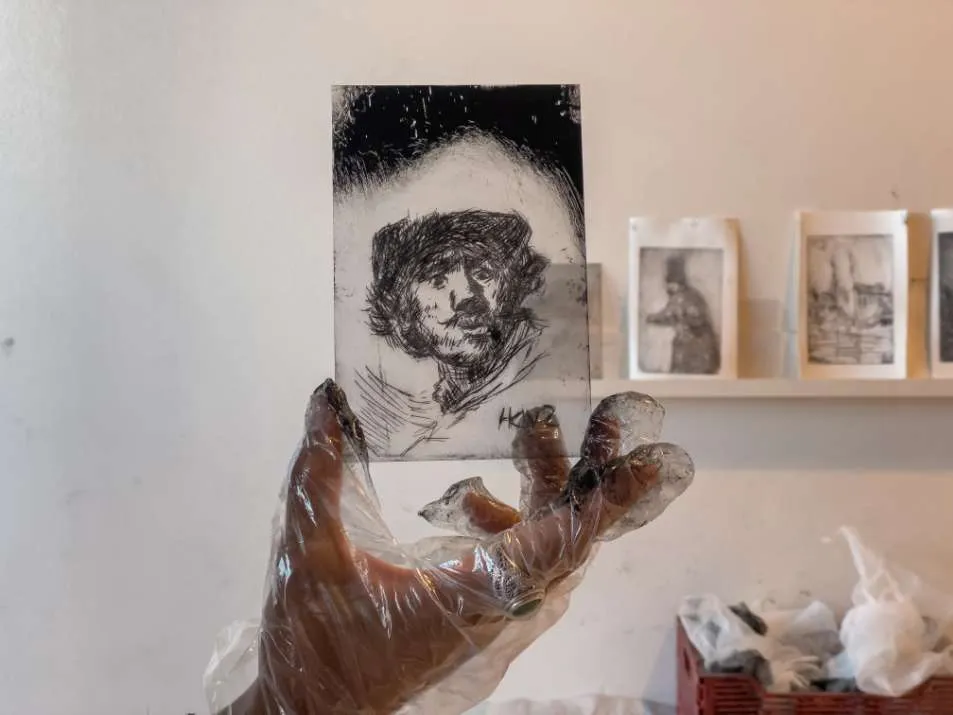 Rembrandt etsen cursus